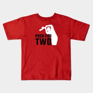 Push For Two Cricket Kids T-Shirt